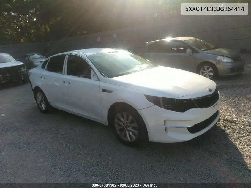 5XXGT4L33JG264414 2018 Kia Optima Lx