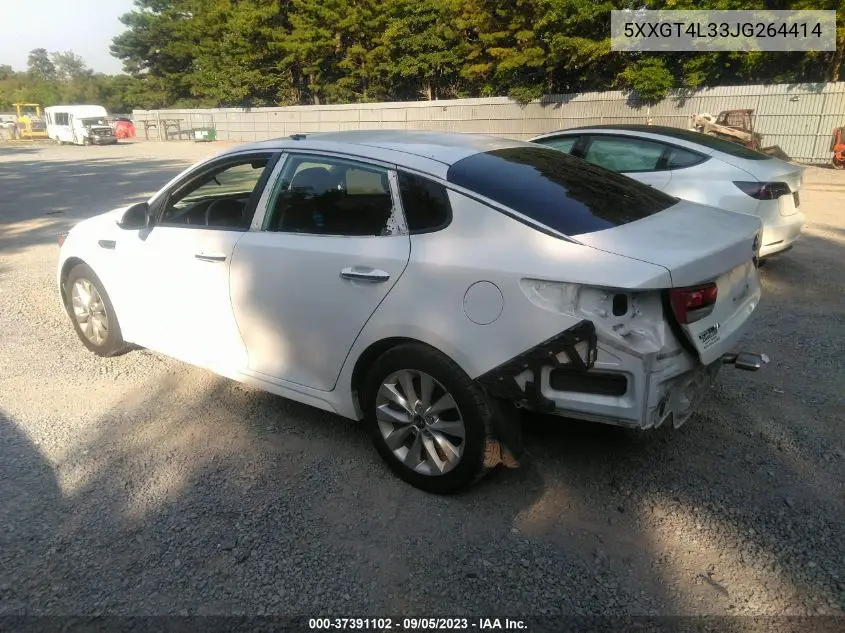 5XXGT4L33JG264414 2018 Kia Optima Lx