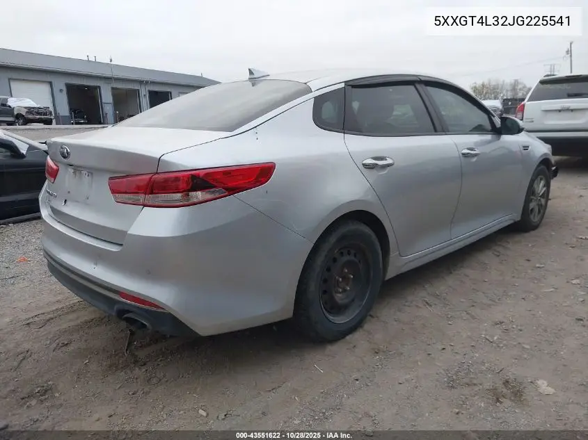 5XXGT4L32JG225541 2018 Kia Optima Lx