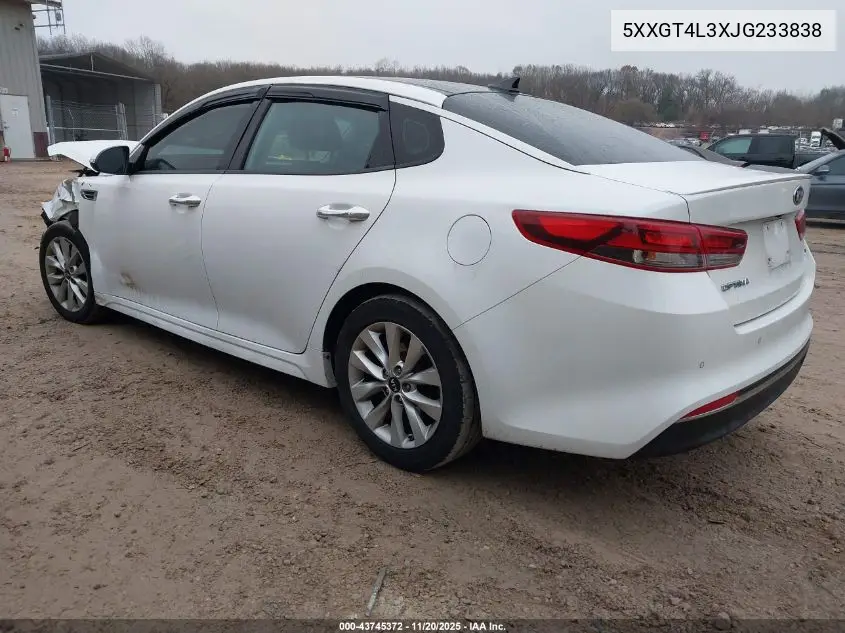 5XXGT4L3XJG233838 2018 Kia Optima S