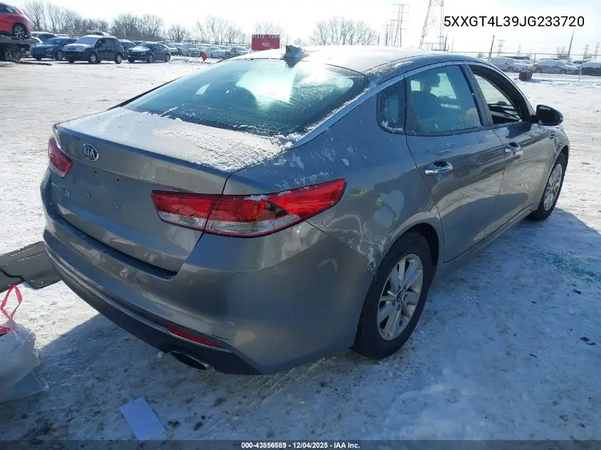 5XXGT4L39JG233720 2018 Kia Optima Lx