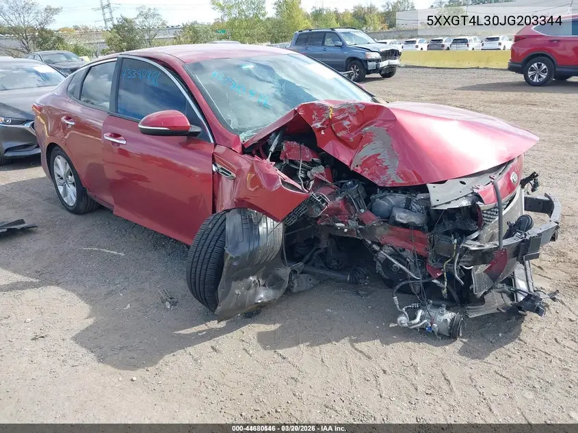 5XXGT4L30JG203344 2018 Kia Optima S
