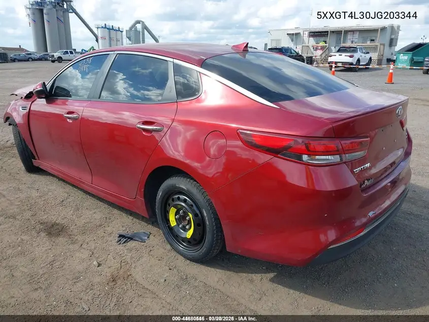 5XXGT4L30JG203344 2018 Kia Optima S