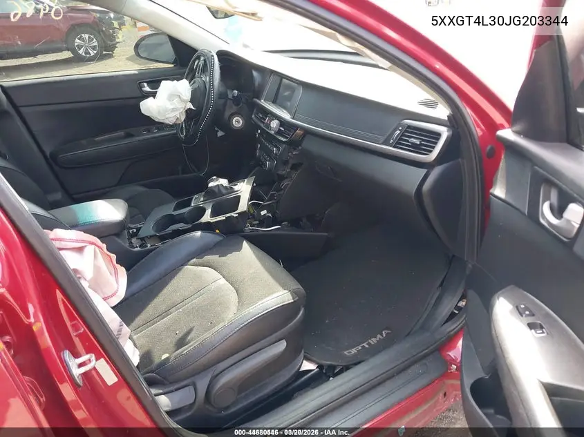 5XXGT4L30JG203344 2018 Kia Optima S