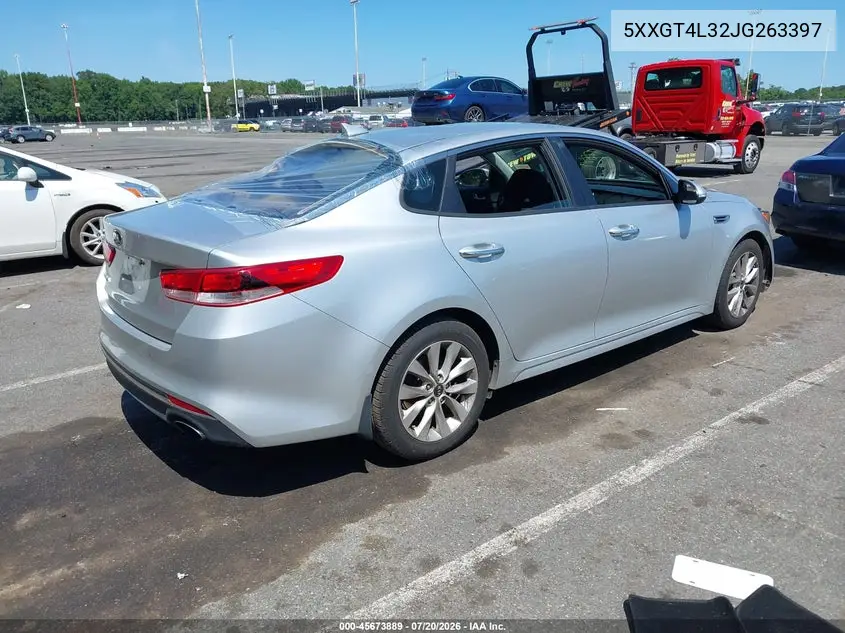 2018 Kia Optima Lx VIN: 5XXGT4L32JG263397 Lot: 45673889