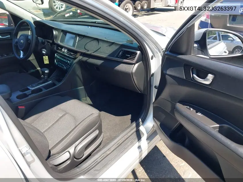 2018 Kia Optima Lx VIN: 5XXGT4L32JG263397 Lot: 45673889