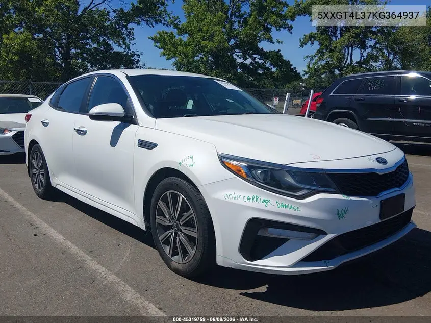 2019 Kia Optima Lx VIN: 5XXGT4L37KG364937 Lot: 45319759