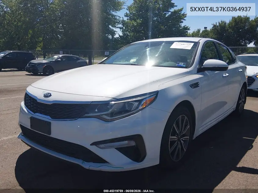 2019 Kia Optima Lx VIN: 5XXGT4L37KG364937 Lot: 45319759