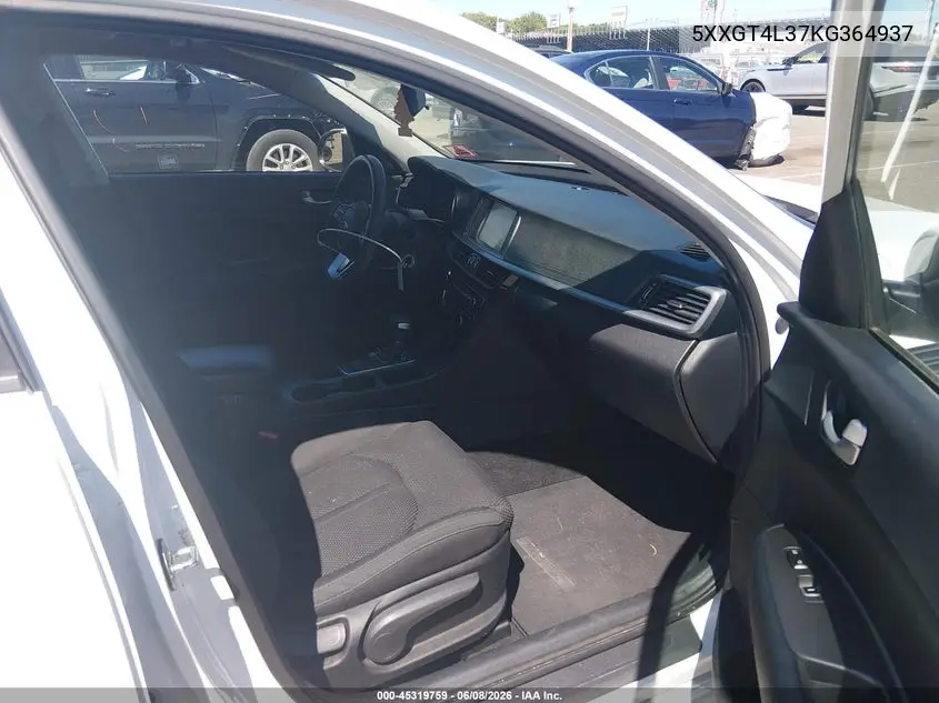 2019 Kia Optima Lx VIN: 5XXGT4L37KG364937 Lot: 45319759