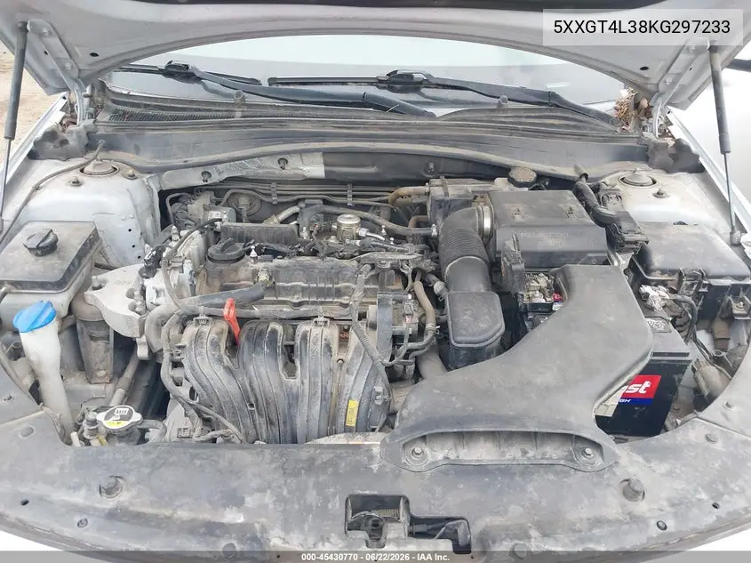 5XXGT4L38KG297233 2019 Kia Optima Lx