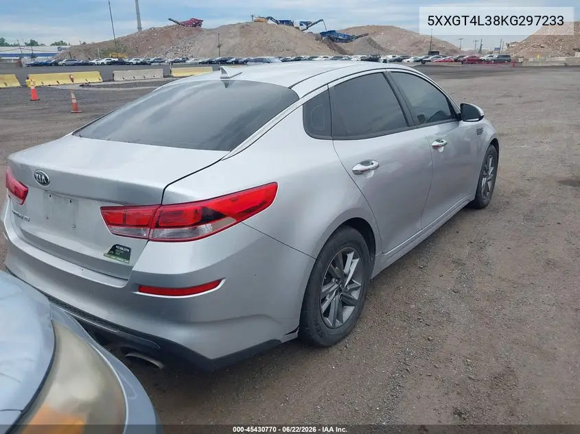 5XXGT4L38KG297233 2019 Kia Optima Lx