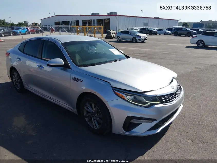 2019 Kia Optima Lx VIN: 5XXGT4L39KG338758 Lot: 45632862