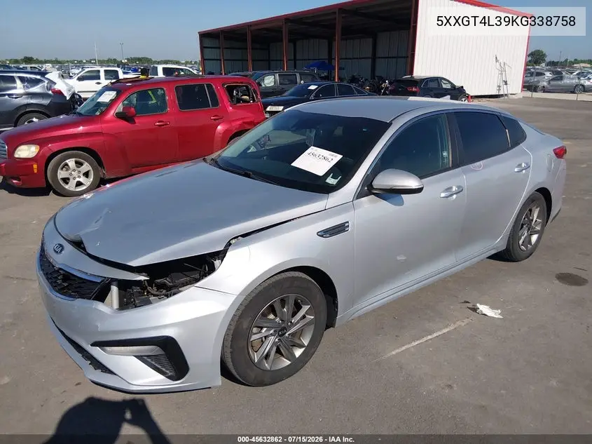 2019 Kia Optima Lx VIN: 5XXGT4L39KG338758 Lot: 45632862