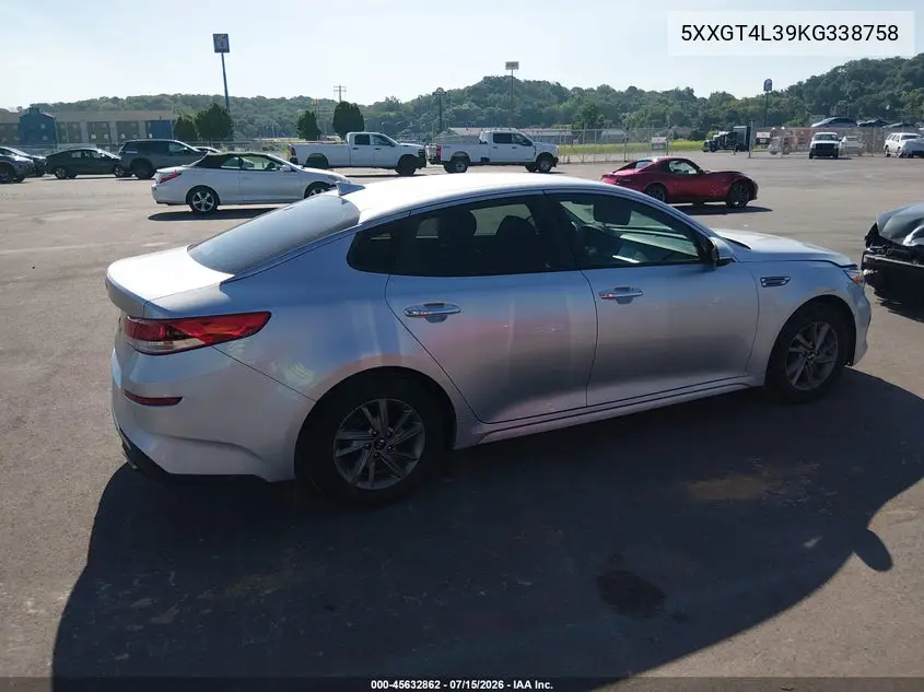 2019 Kia Optima Lx VIN: 5XXGT4L39KG338758 Lot: 45632862
