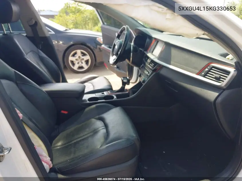 2019 Kia Optima Ex VIN: 5XXGU4L15KG330653 Lot: 45636074
