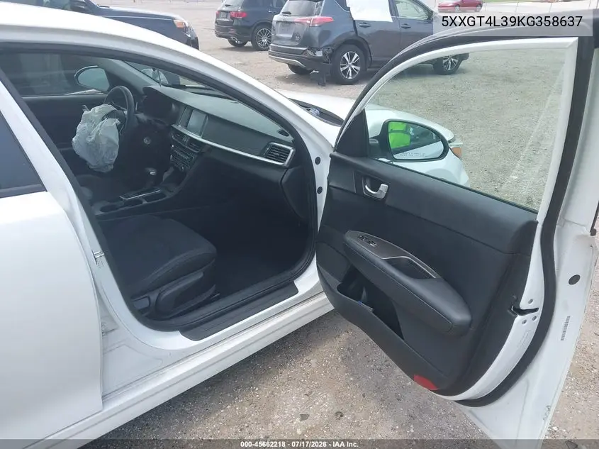 2019 Kia Optima Lx VIN: 5XXGT4L39KG358637 Lot: 45662218