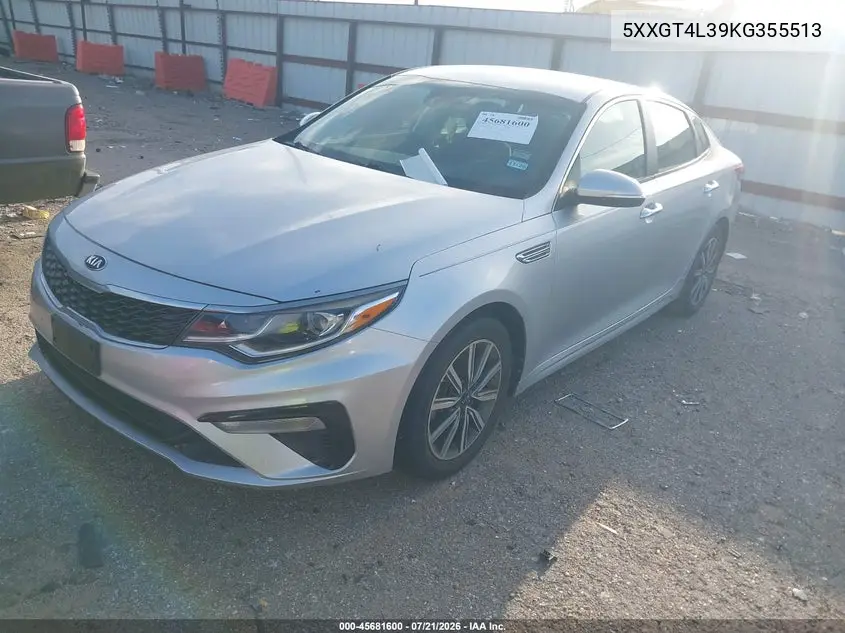 2019 Kia Optima Lx VIN: 5XXGT4L39KG355513 Lot: 45681600