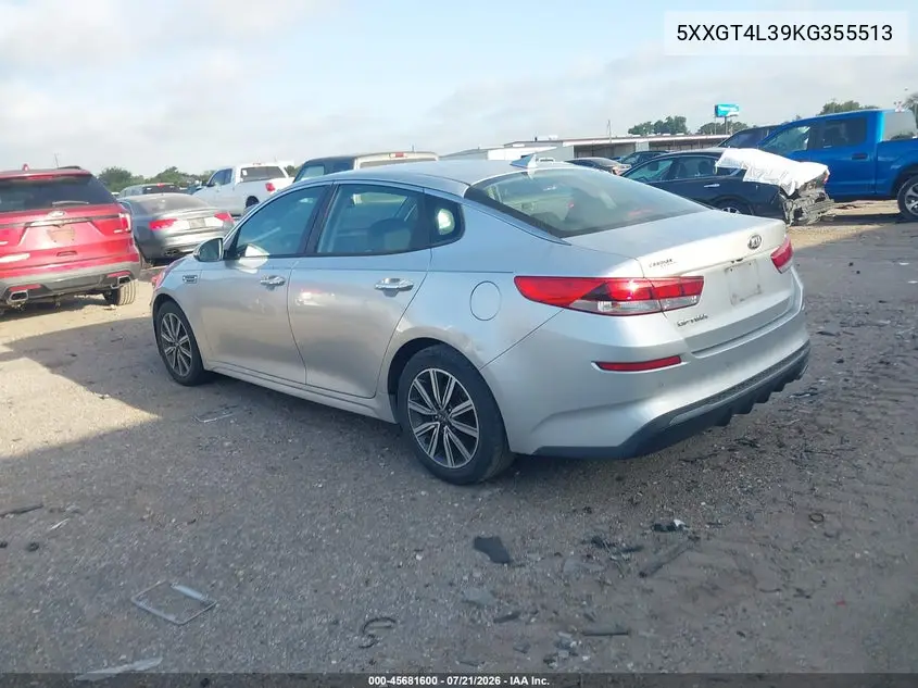 2019 Kia Optima Lx VIN: 5XXGT4L39KG355513 Lot: 45681600