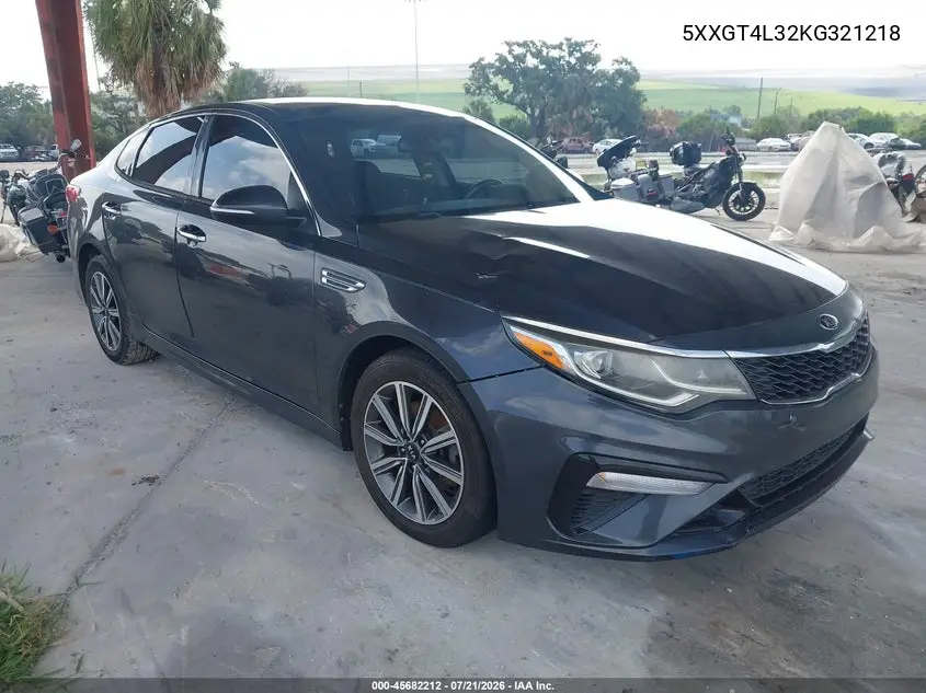 2019 Kia Optima Lx VIN: 5XXGT4L32KG321218 Lot: 45682212