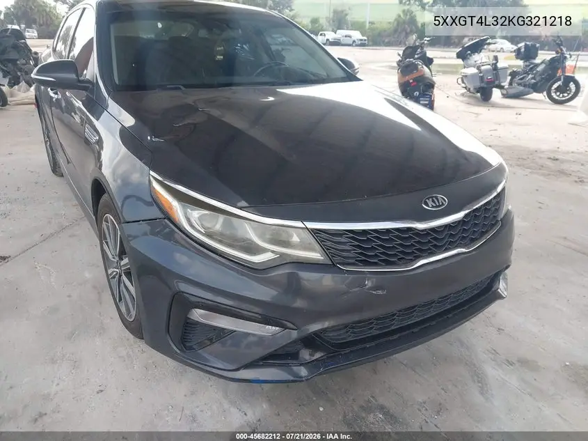 2019 Kia Optima Lx VIN: 5XXGT4L32KG321218 Lot: 45682212