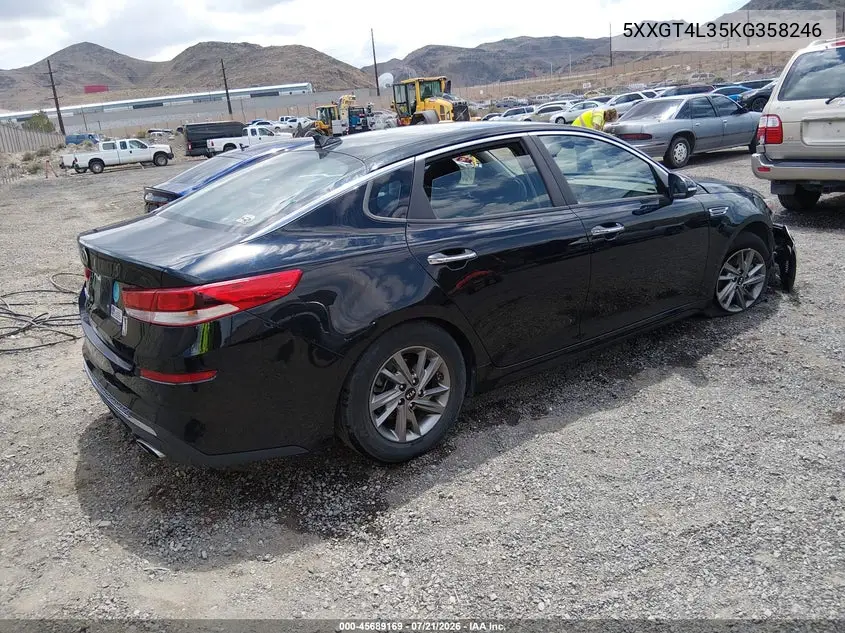 2019 Kia Optima Lx VIN: 5XXGT4L35KG358246 Lot: 45689169