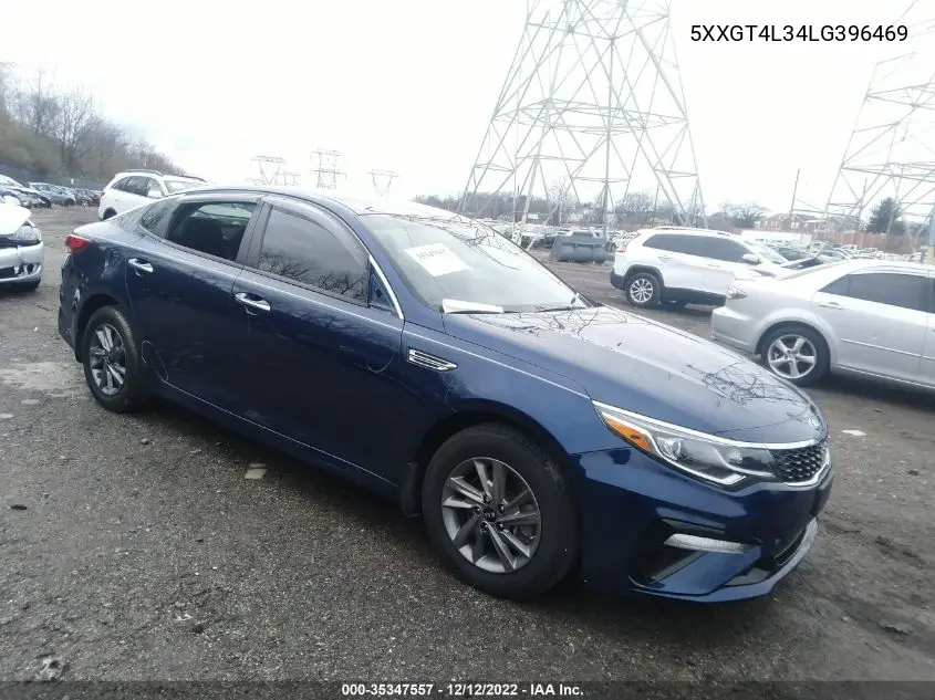 5XXGT4L34LG396469 2020 Kia Optima Lx