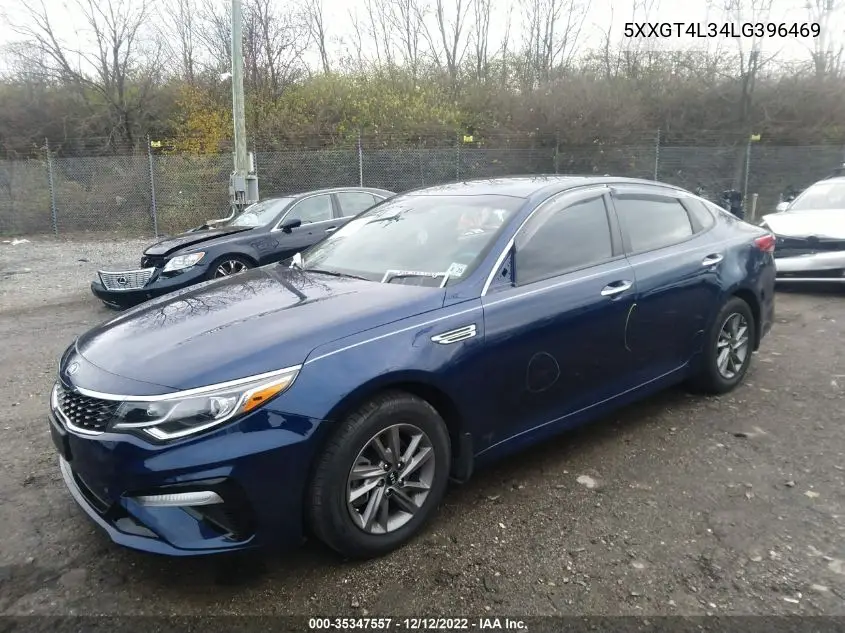 5XXGT4L34LG396469 2020 Kia Optima Lx