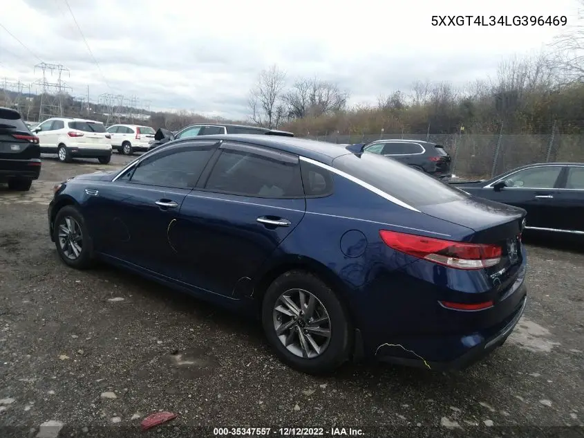 5XXGT4L34LG396469 2020 Kia Optima Lx