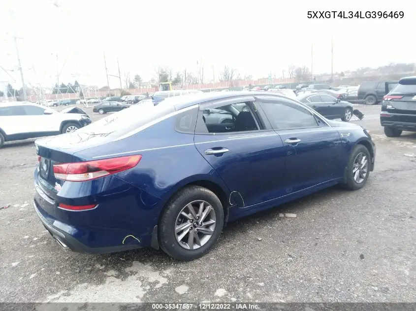 5XXGT4L34LG396469 2020 Kia Optima Lx