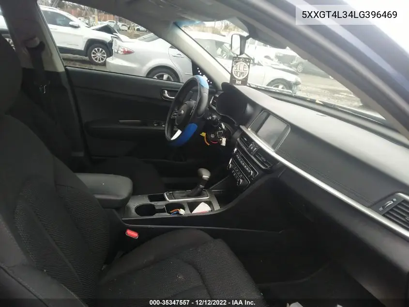 5XXGT4L34LG396469 2020 Kia Optima Lx