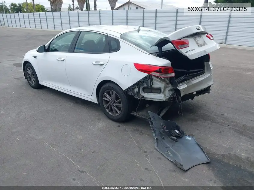 2020 Kia Optima Lx VIN: 5XXGT4L37LG423325 Lot: 45325587