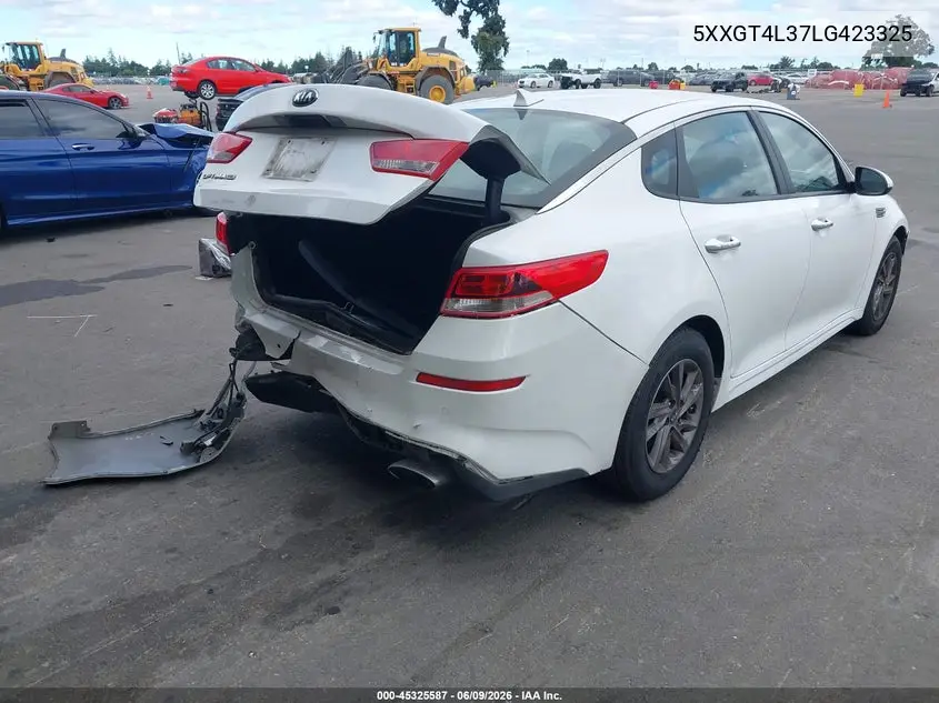 2020 Kia Optima Lx VIN: 5XXGT4L37LG423325 Lot: 45325587