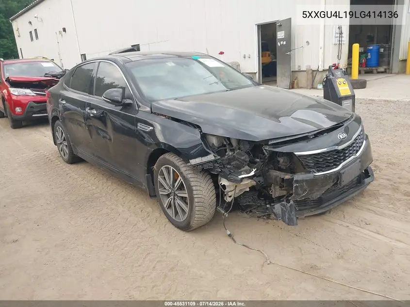 2020 Kia Optima Ex Premium VIN: 5XXGU4L19LG414136 Lot: 45531109