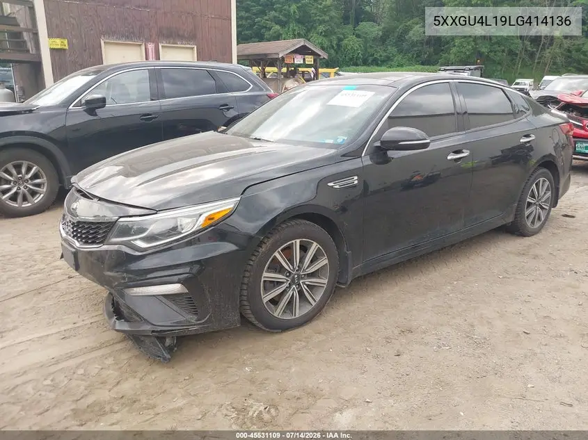 2020 Kia Optima Ex Premium VIN: 5XXGU4L19LG414136 Lot: 45531109