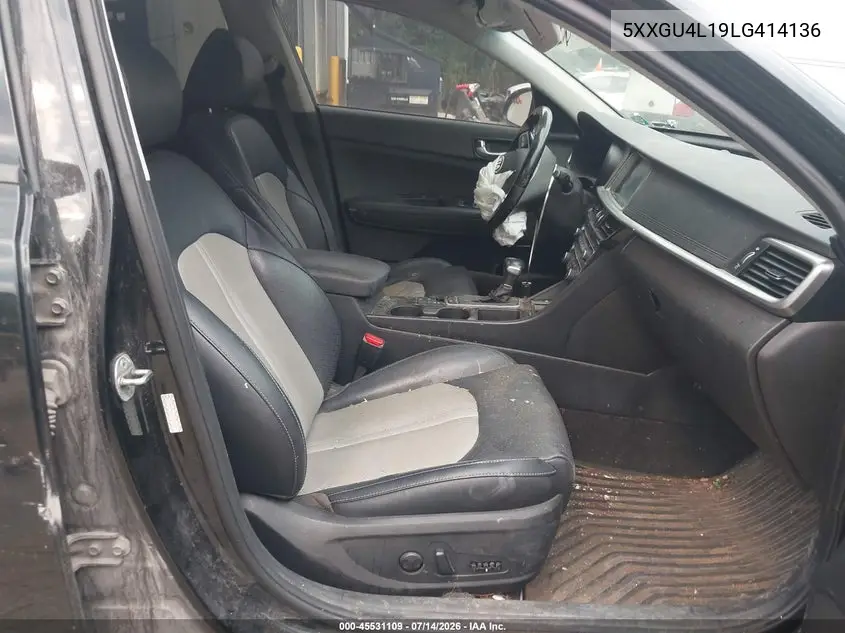 2020 Kia Optima Ex Premium VIN: 5XXGU4L19LG414136 Lot: 45531109