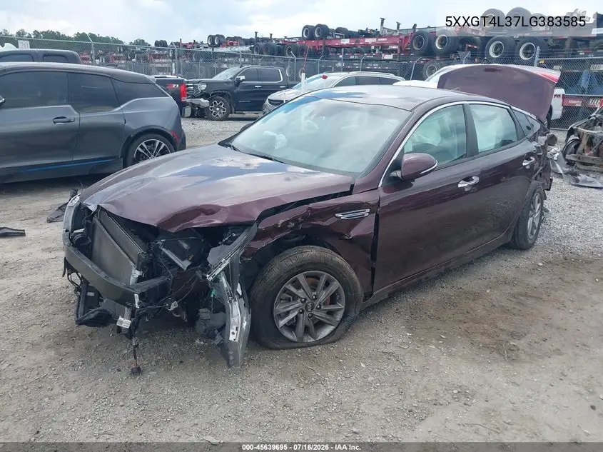 2020 Kia Optima Lx VIN: 5XXGT4L37LG383585 Lot: 45639695