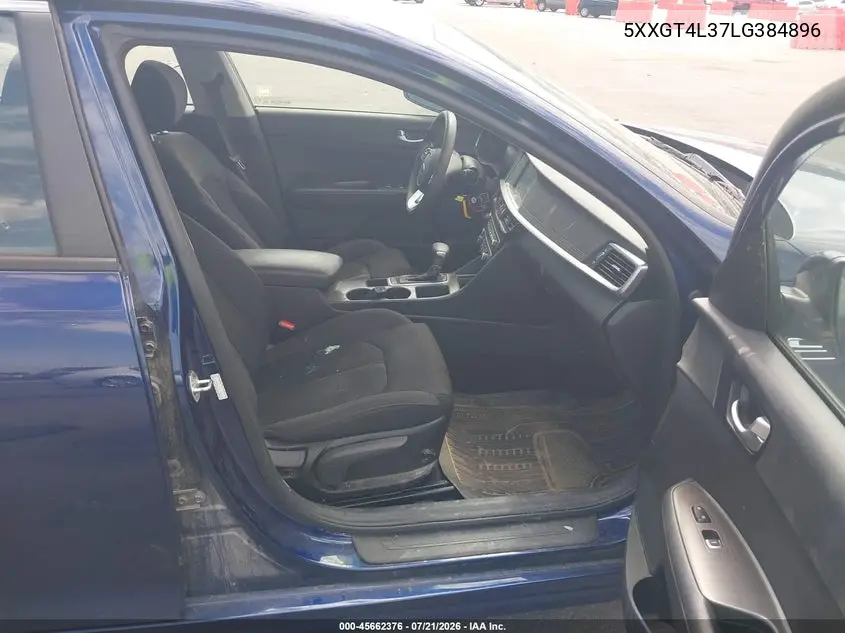2020 Kia Optima Lx VIN: 5XXGT4L37LG384896 Lot: 45662376