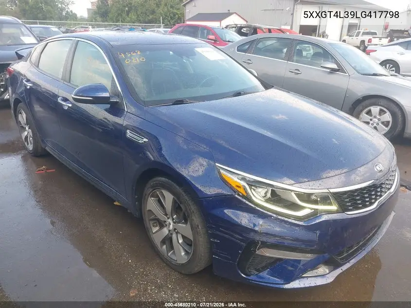 2020 Kia Optima S VIN: 5XXGT4L39LG417798 Lot: 45680210