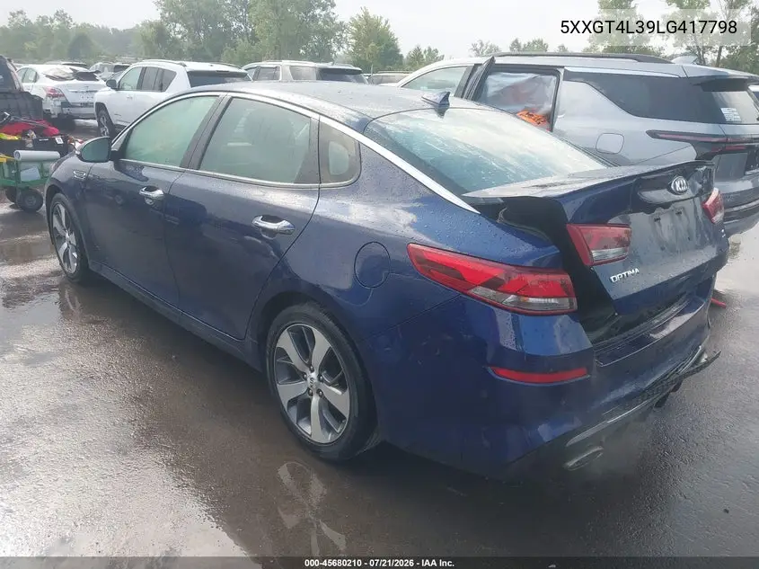 2020 Kia Optima S VIN: 5XXGT4L39LG417798 Lot: 45680210