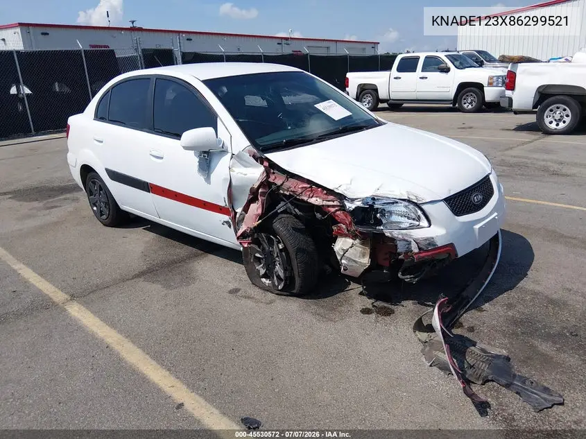KNADE123X86299521 2008 Kia Rio Lx