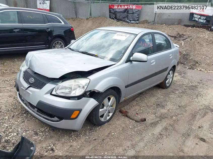 2009 Kia Rio Sx VIN: KNADE223796482107 Lot: 45196278