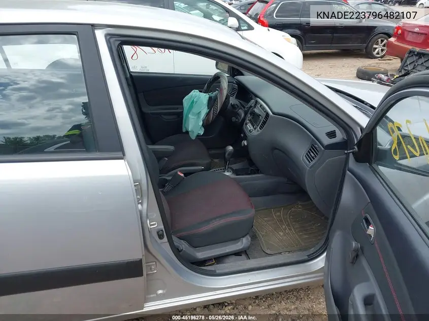 2009 Kia Rio Sx VIN: KNADE223796482107 Lot: 45196278