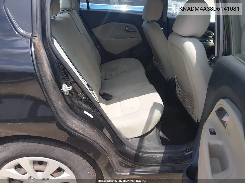 2013 Kia Rio Lx VIN: KNADM4A38D6141081 Lot: 45546265
