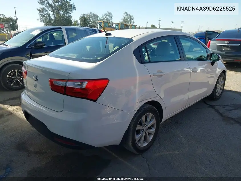 2013 Kia Rio Ex VIN: KNADN4A39D6226525 Lot: 45574283