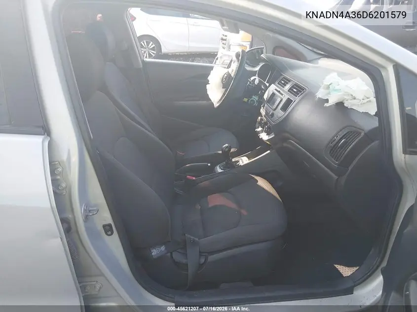 2013 Kia Rio Ex VIN: KNADN4A36D6201579 Lot: 45621207