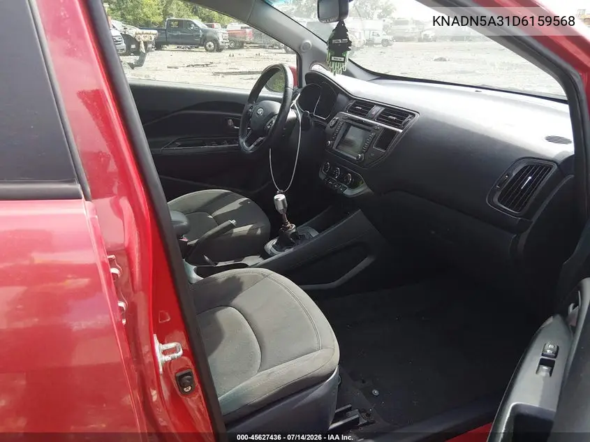 2013 Kia Rio Sx VIN: KNADN5A31D6159568 Lot: 45627436