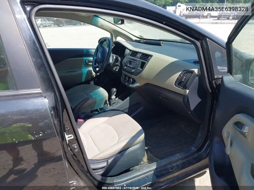 2014 Kia Rio Lx VIN: KNADM4A35E6398328 Lot: 45657003
