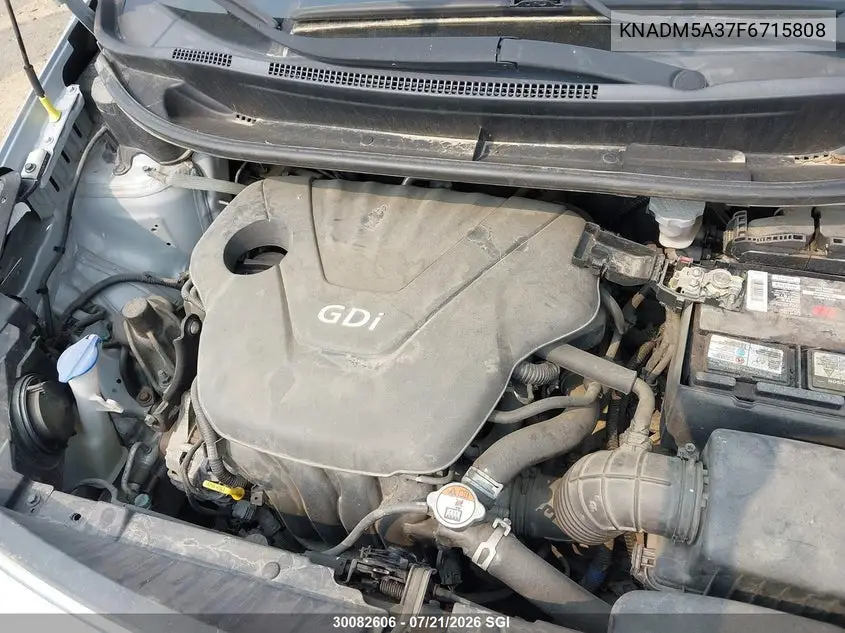 2015 Kia Rio Lx VIN: KNADM5A37F6715808 Lot: 30082606