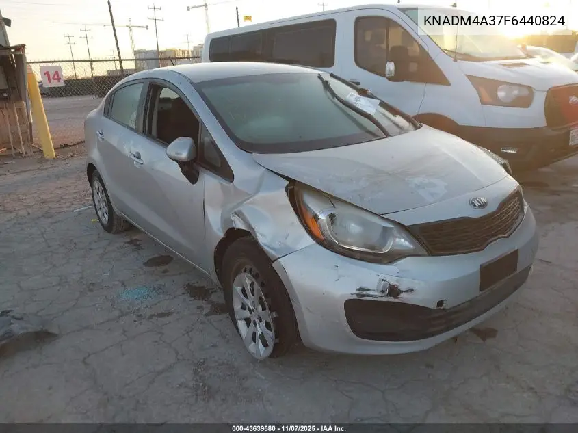 KNADM4A37F6440824 2015 Kia Rio Lx
