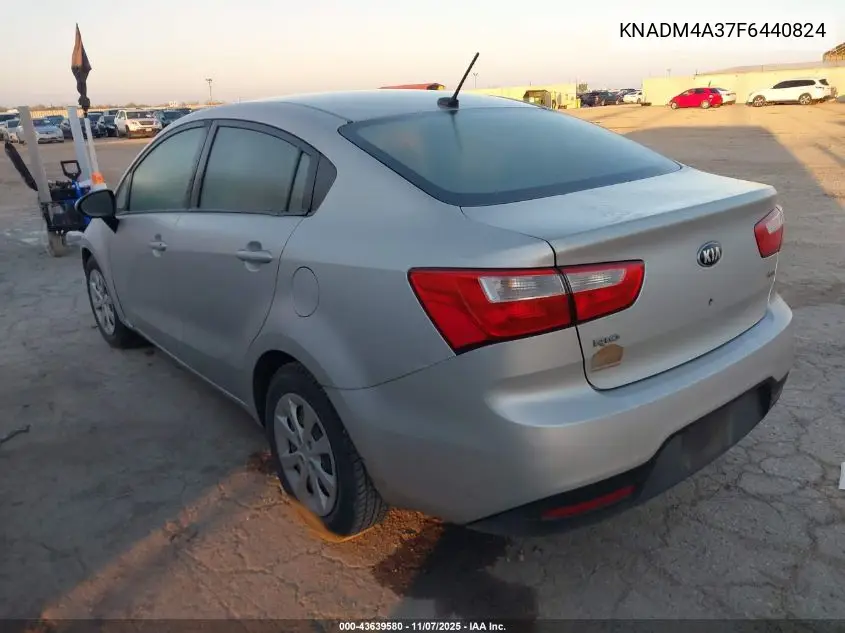 KNADM4A37F6440824 2015 Kia Rio Lx